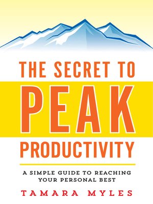 cover image of The Secret to Peak Productivity